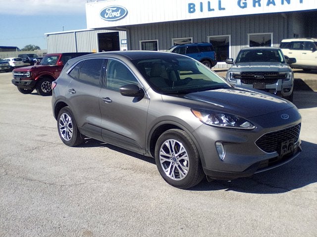 2022 Ford Escape SEL in Gray — front three-quarter view