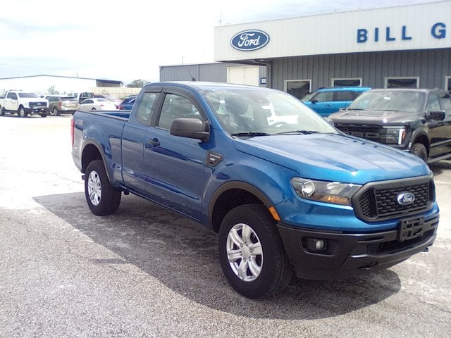 2019 Ford Ranger XL in Blue — front three-quarter view