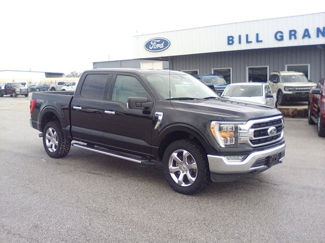 2022 Ford F-150 XLT in Gray — front three-quarter view