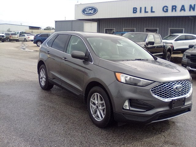 2024 Ford Edge SEL in Gray — front three-quarter view