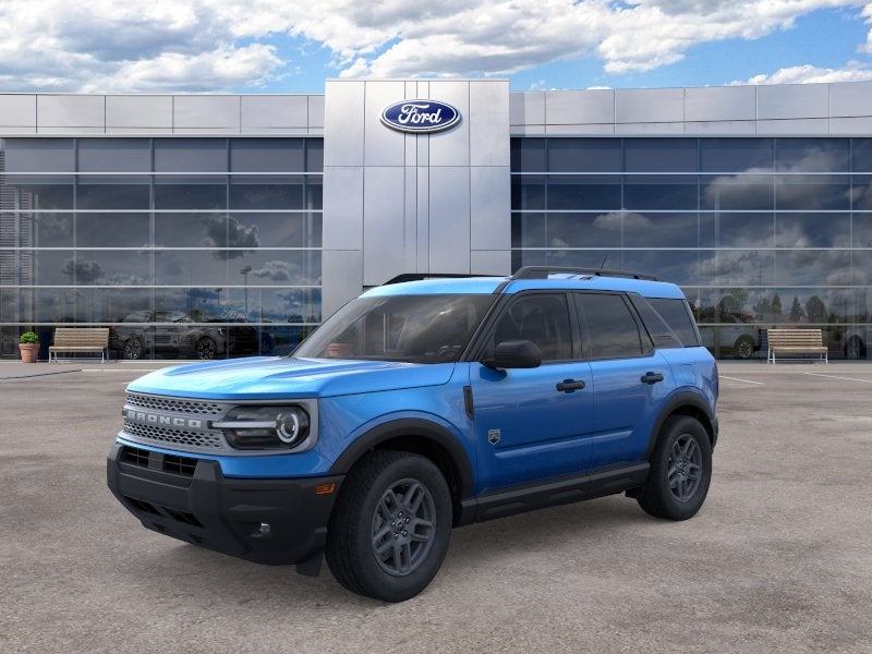 2025 Ford Bronco Sport Big Bend in Blue — front three-quarter view